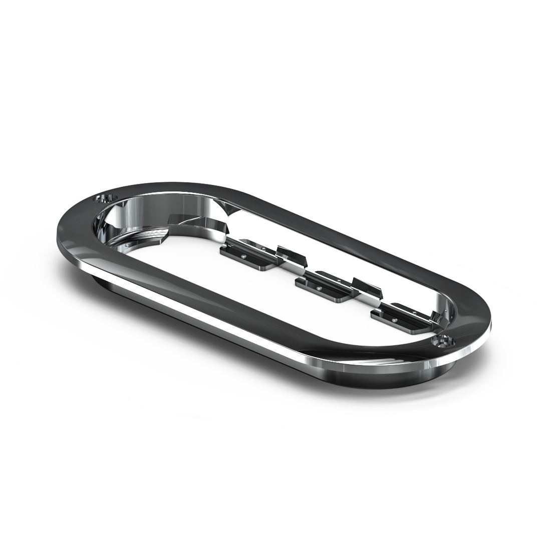 Feniex 6" Oval STTR Chrome Bezel
