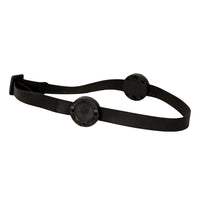 Guardian Angel Magnetic Hard Hat Strap Mount with safety light attached to helmet for hands-free, stable, and secure visibility.
