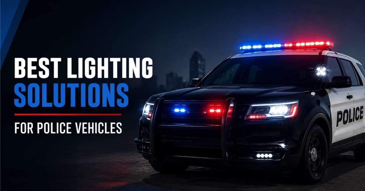 Coplight Design Police Vehicle Lighting: 10 Best Solutions for Safety