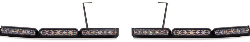 SoundOff Replacement LED Arrow End Module for TrafficMaster™ - Amber (with arrow)