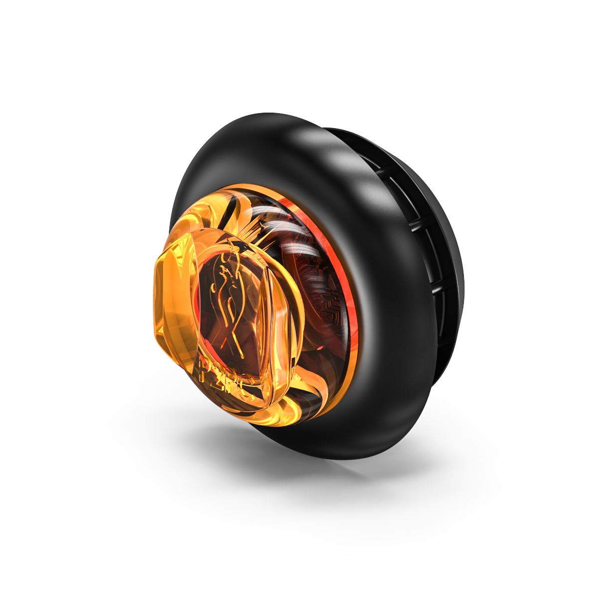Feniex 1" Round Marker Chrome Bezel