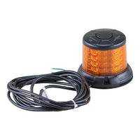 Opti-luxx 2500 Series Richmond 3.5" Round Amber/Amber High Profile Beacon (3-Screw Mount, 3-Wire Connection)