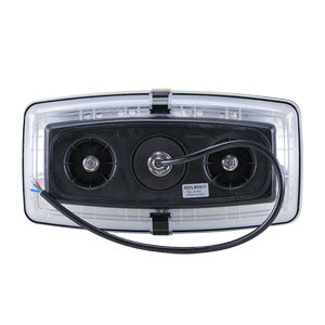 Opti-luxx LB1100 Series Sonoma 11" Clear/Amber & White Light Bar (Cl-1) (Post Mount, 3-Wire Connection)