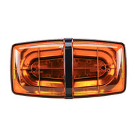 Opti-luxx LB1100 Series Sonoma 11" Amber/Amber Light Bar (Cl-1) (Post Mount, 3-Wire Connection)