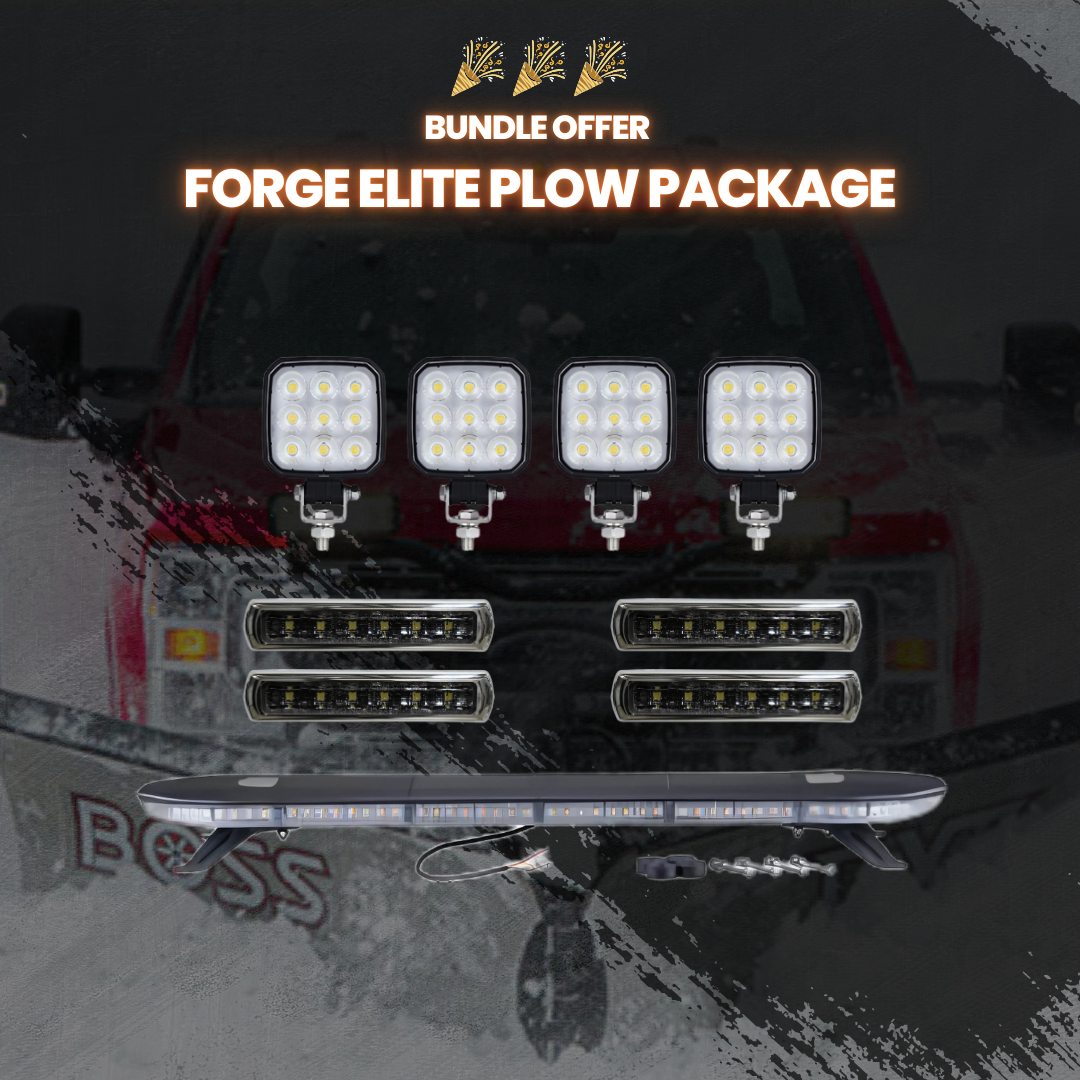 Forge Elite Plow Package – Opti-Luxx High-End Lighting Solution