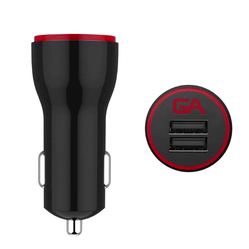 Guardian Angel Dual-Port Car Charger with Type C Cable