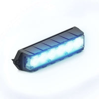 Feniex Fusion Surface Mount LED light bar with blue illumination on a white background