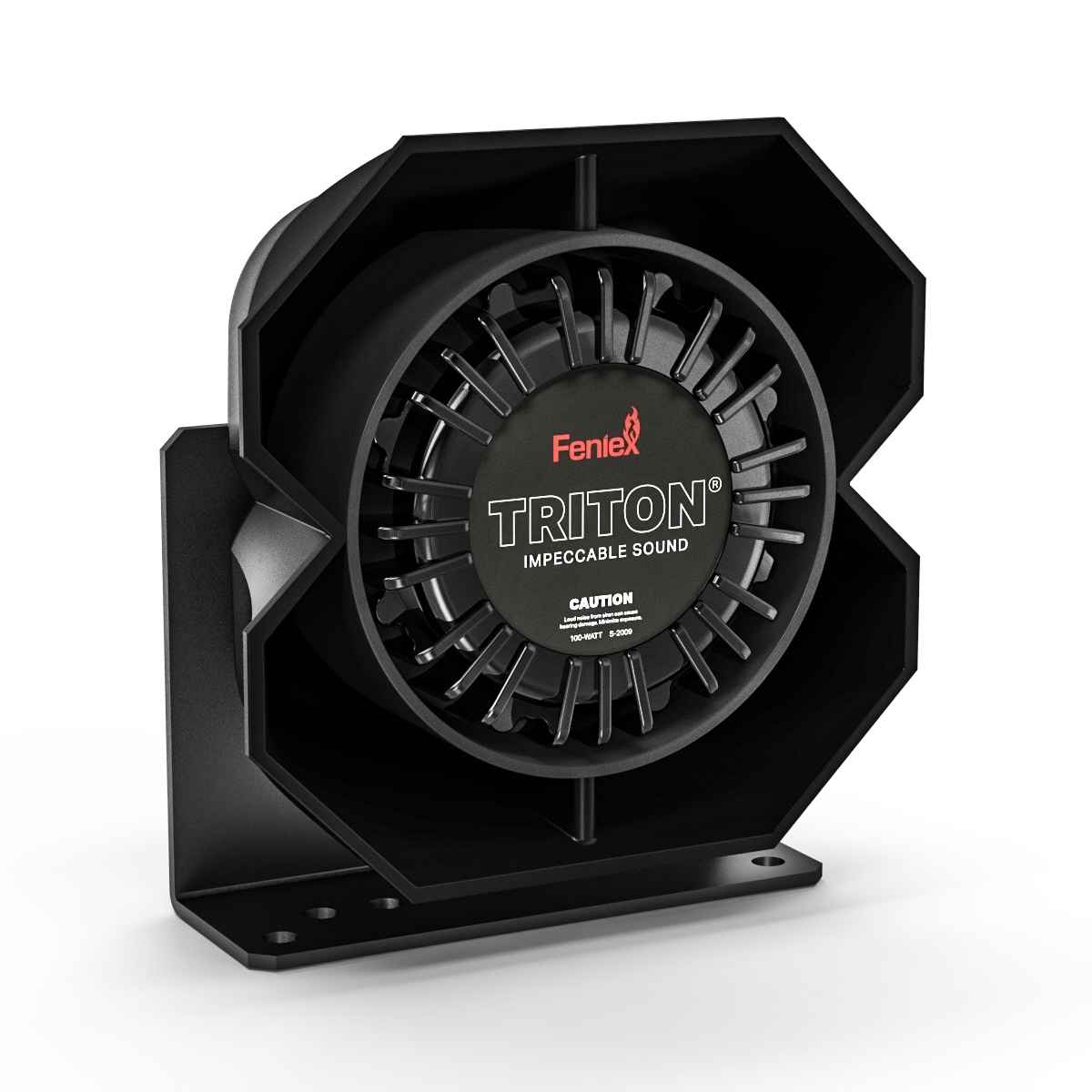 Black Fenix Triton speaker on a white background