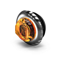 Feniex 1" Round Marker in orange and silver