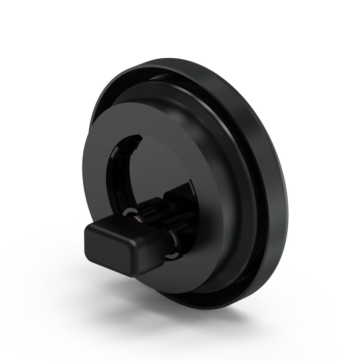 Black Feniex 2" Round Marker with a central component on a white background