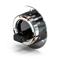 Close-up Feniex 2" Round Marker on a white background