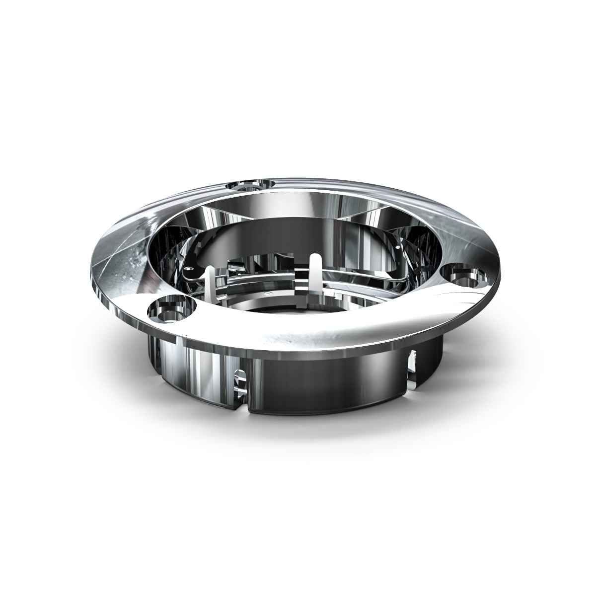 Feniex 2" Round Marker Chrome Bezel on a white background