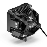 Black Feniex 4" Hi/Lo Cube Light with 'Fenix' branding on a white background