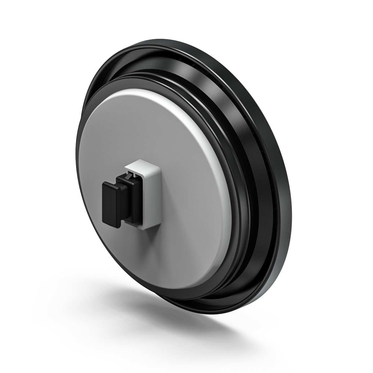 Feniex 4" Round STTR with black and silver design on a white background