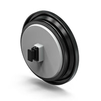 Feniex 4" Round STTR with black and silver design on a white background