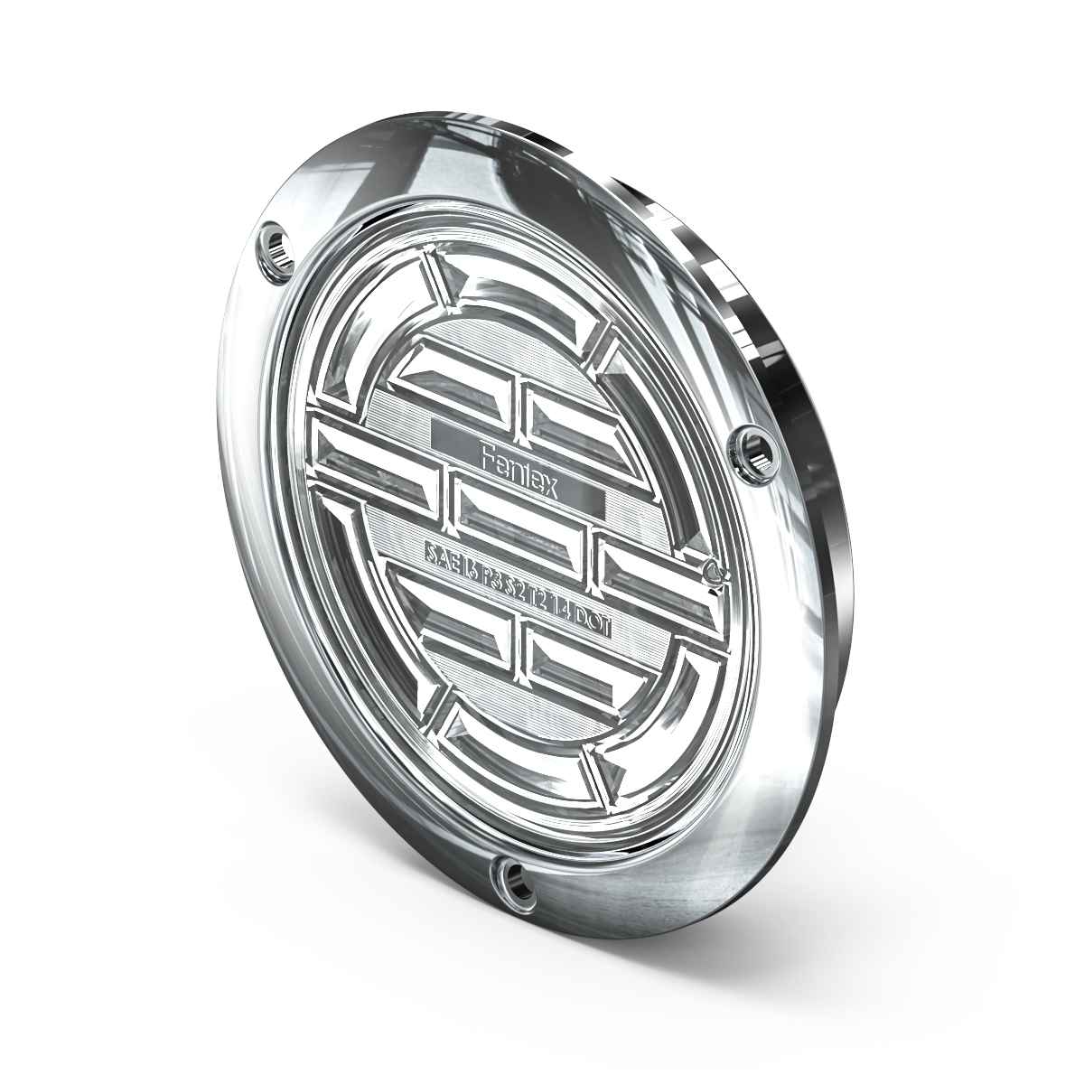 Feniex 4" Round STTR with 'Feniex' branding on a white background