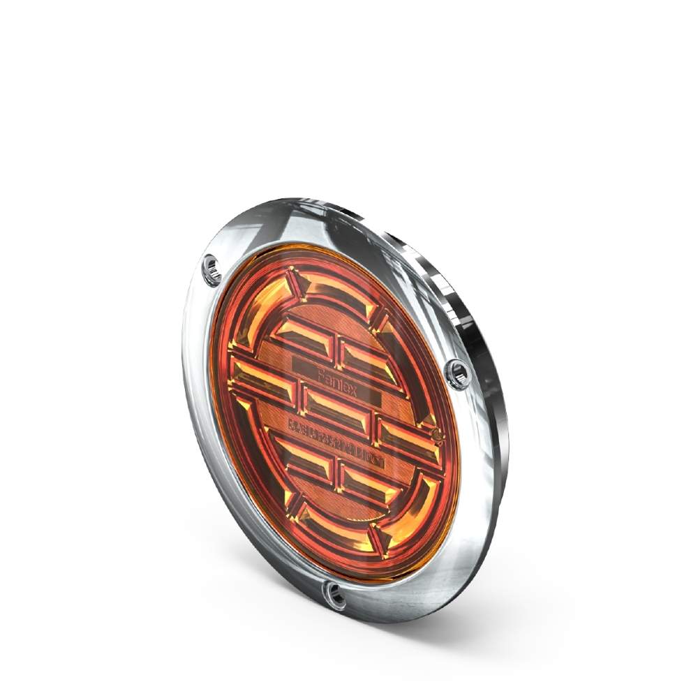 Feniex 4" Round STTR Chrome Bezel