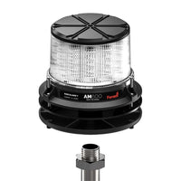 Feniex AM600 Beacon with amber LED light mounted on a vehicle.