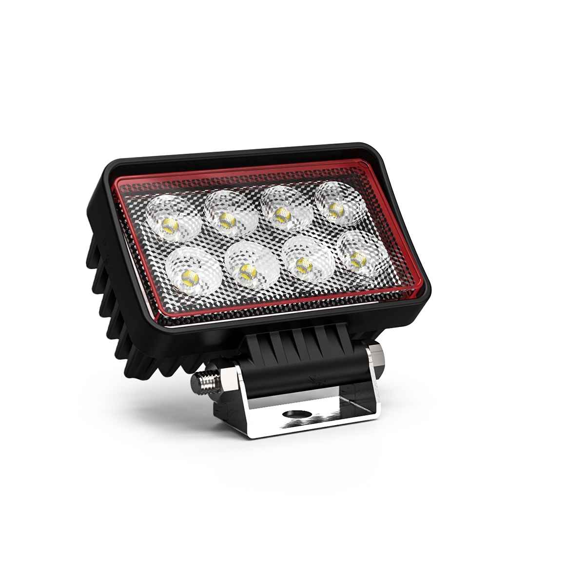 Feniex AM900 Work Light with red accents on a white background