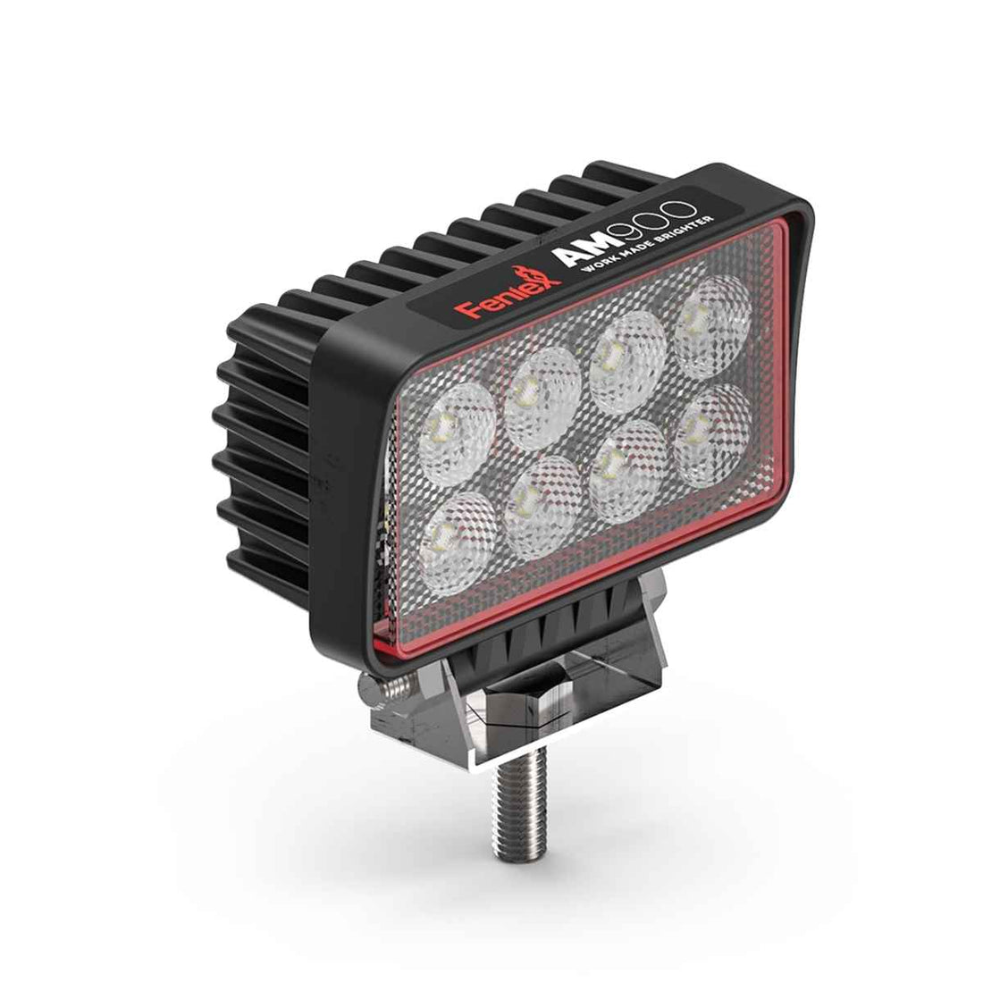 Feniex AM900 Work Light LED with 'Feniex' branding on a white background