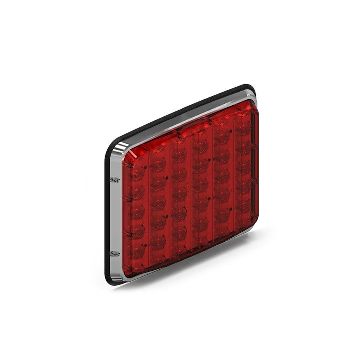 Red Feniex Brake Tail Turn Lux 9x7 LED Light