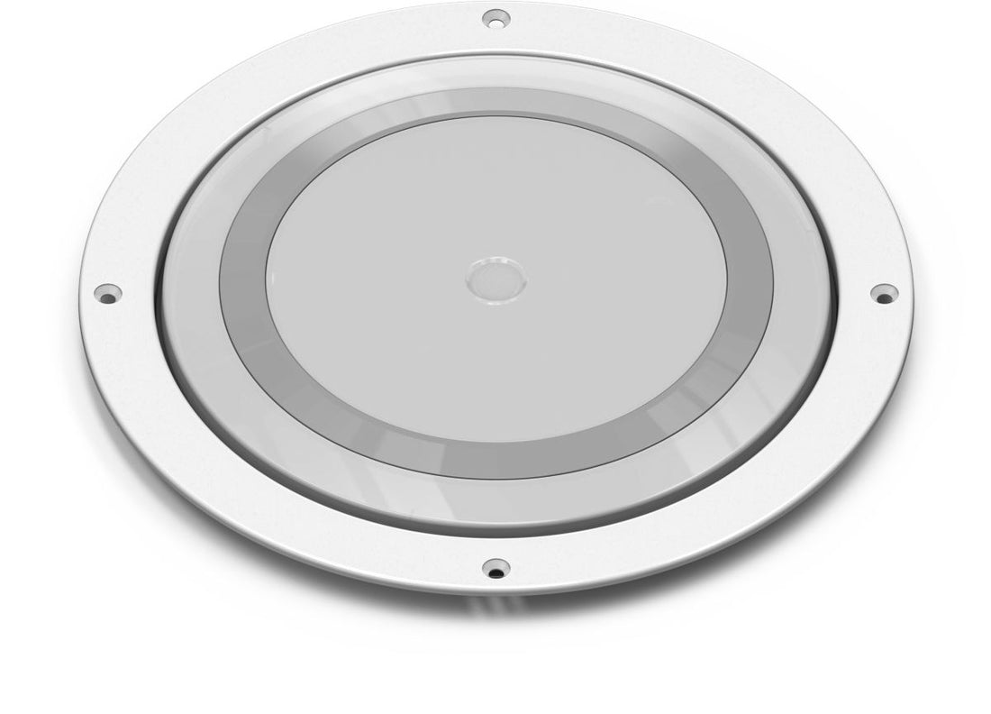 Round Feniex Dome 8.5" Interior Light with a central circular component on a white background