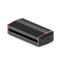 Black rectangular Feniex Fusion 100 Stick with red accents on a white background