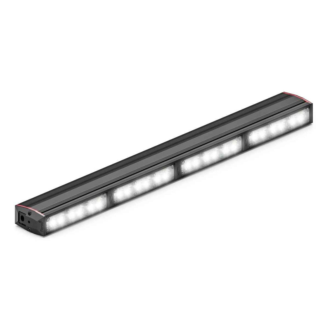 LED light bar with multiple lights on a white background
