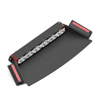 Black and red Feniex Fusion 2X Dash LED light bar on a white background