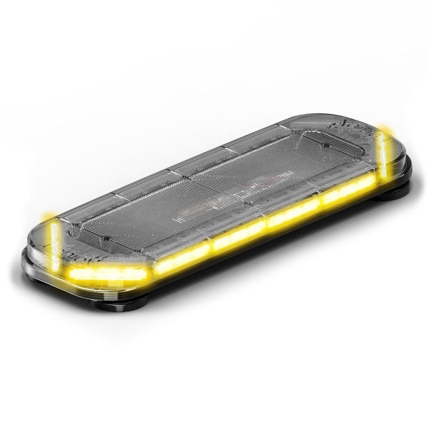 Feniex Fusion Amber Mini 27" Lightbar yellow LED lights on a white background