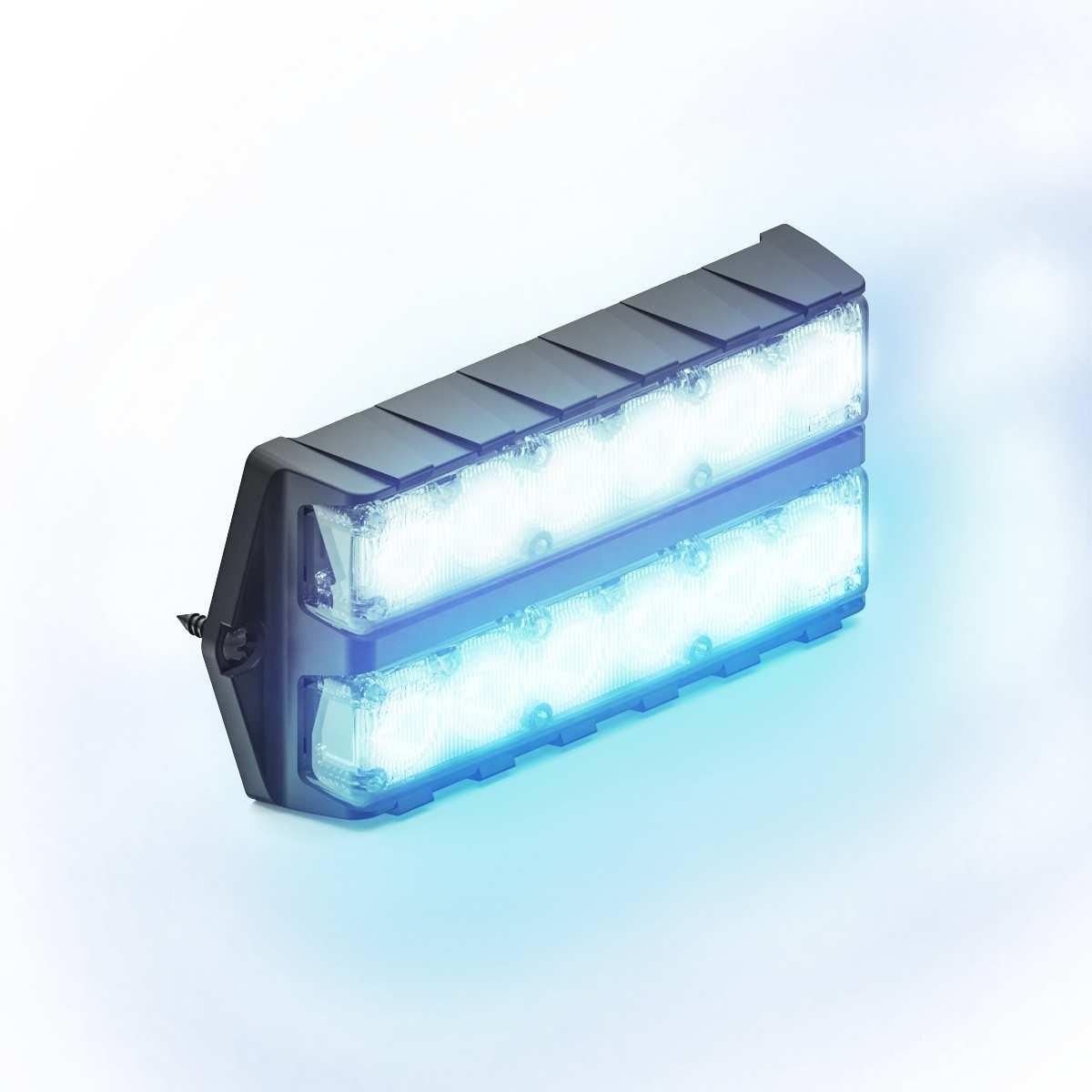 Feniex Fusion Double Surface Mount LED light bar on a white background