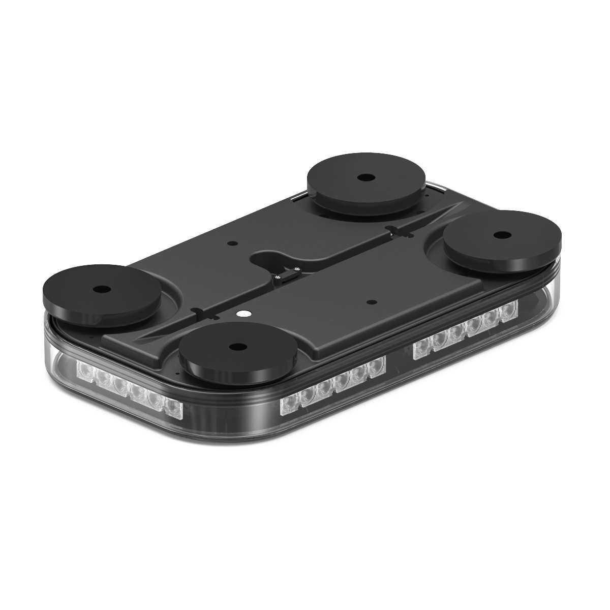 Black Feniex Fusion GPL 60" Lightbar with multiple components on a white background