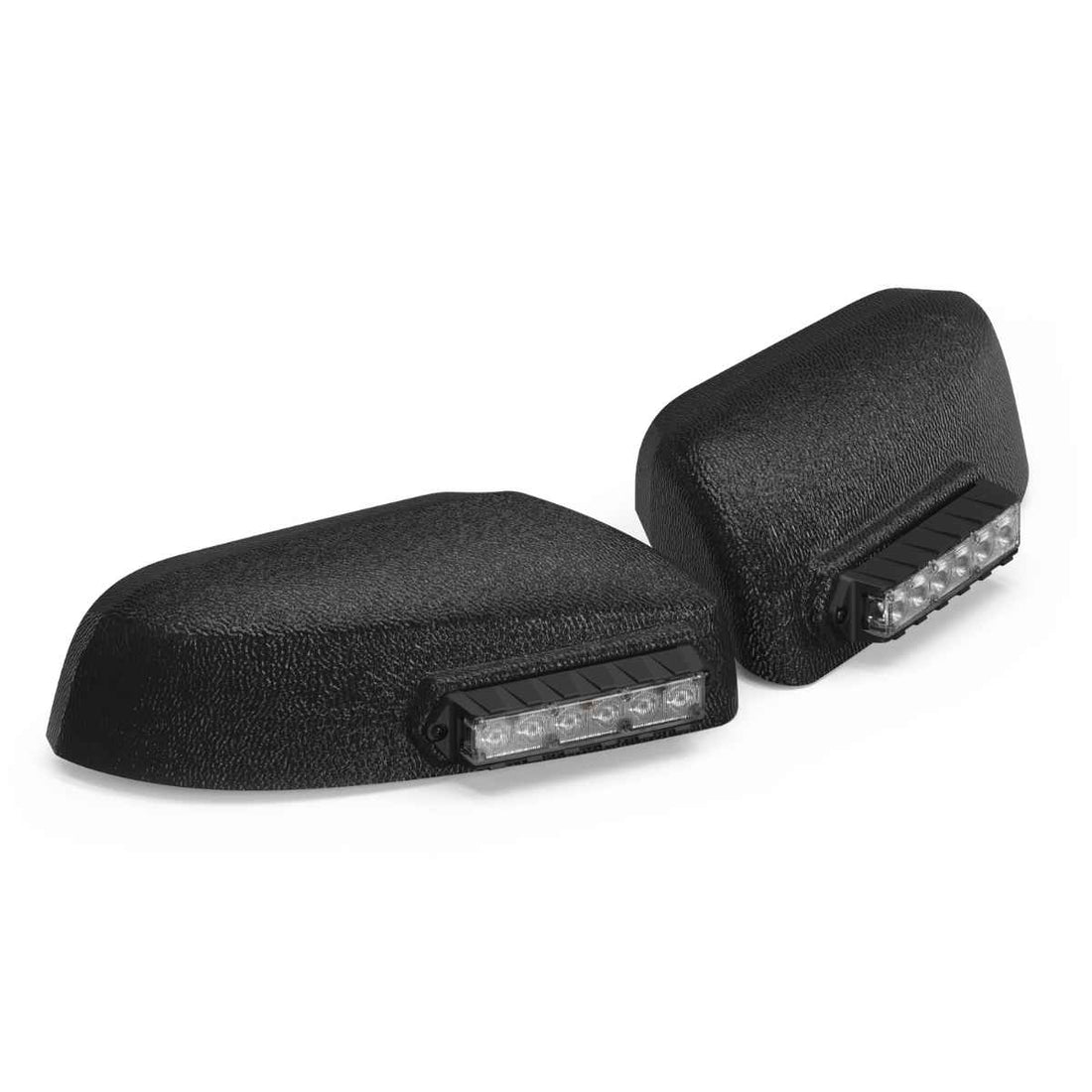 Feniex Fusion Mirror Mount with LED lights on a white background