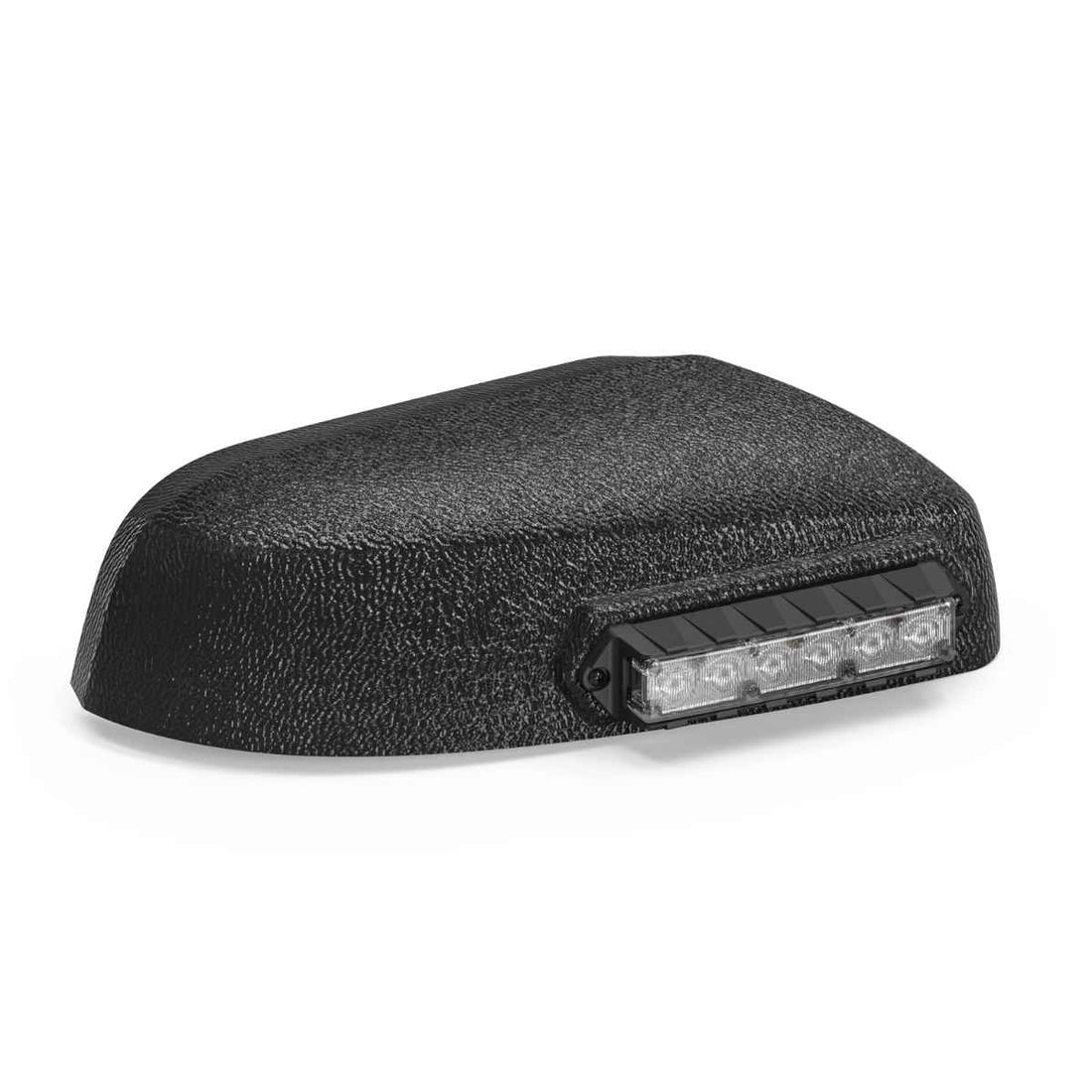 Black Feniex Fusion Mirror Mount LED light bar on a white background