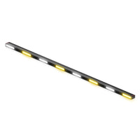 Feniex Fusion Rocker Panel (Single) LED strip light with yellow and white LEDs on a white background