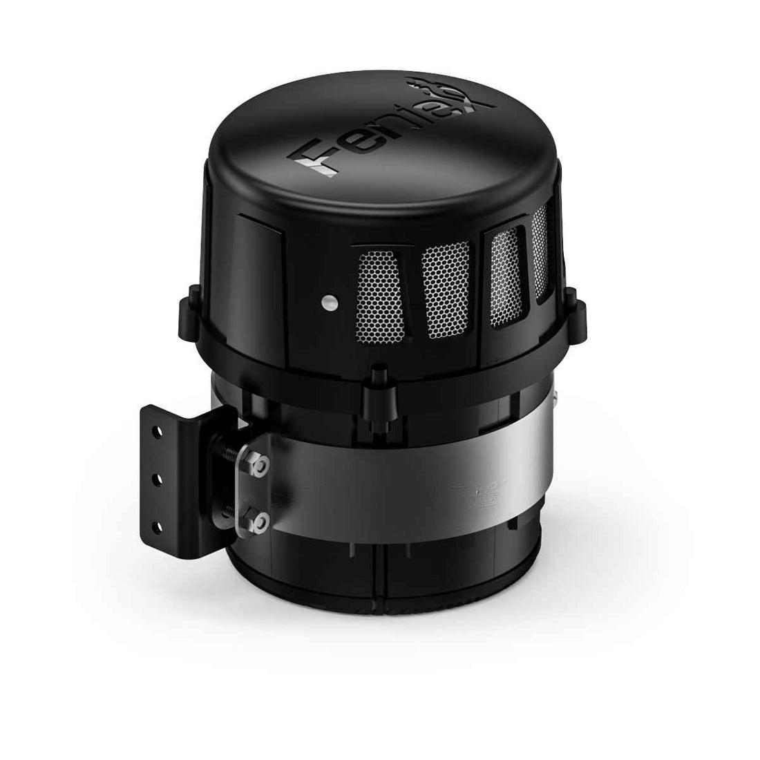 Black Feniex Hammer 100W Speaker/Siren and 'Fenix' branding on a white background