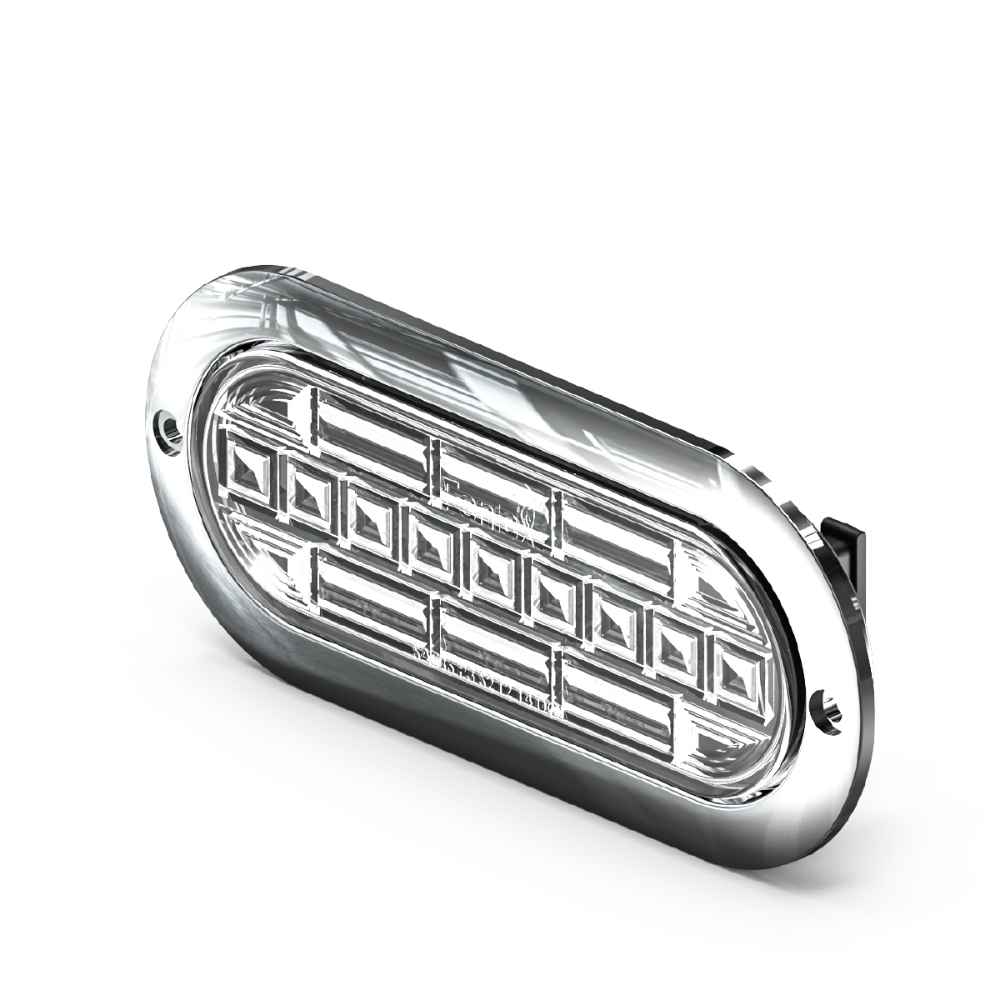Feniex Oval STTR Chrome Bezel