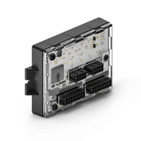 Electronic Feniex Q Link with 'Feniex Industries' branding on a white background