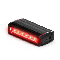 Feniex Q Serial 100 Stick Black and red rectangular LED light on a white background
