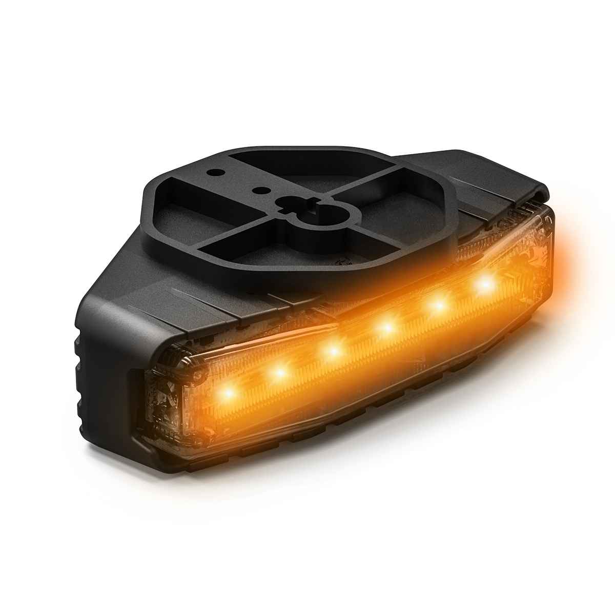 Amber Feniex Q Serial Under Mirror LED light bar on a white background