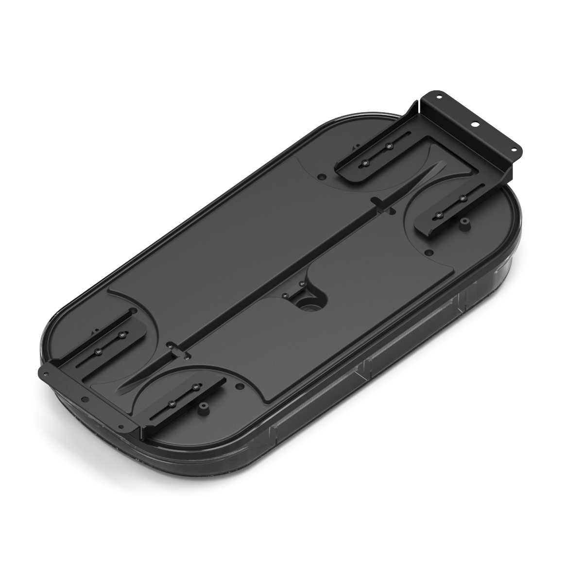 Black Feniex Quantum® 2.0 18" Mini mounting bracket on a white background