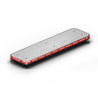 Feniex Quantum® 2.0 44" Long rectangular light bar with red LEDs on a white background