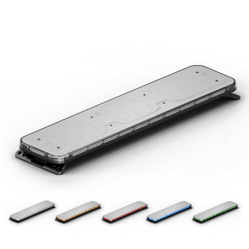 Long rectangular Feniex Quantum® 2.0 49" with smaller components on a white background