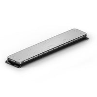 Feniex Quantum® 2.0 60" Long rectangular metal object on a white background