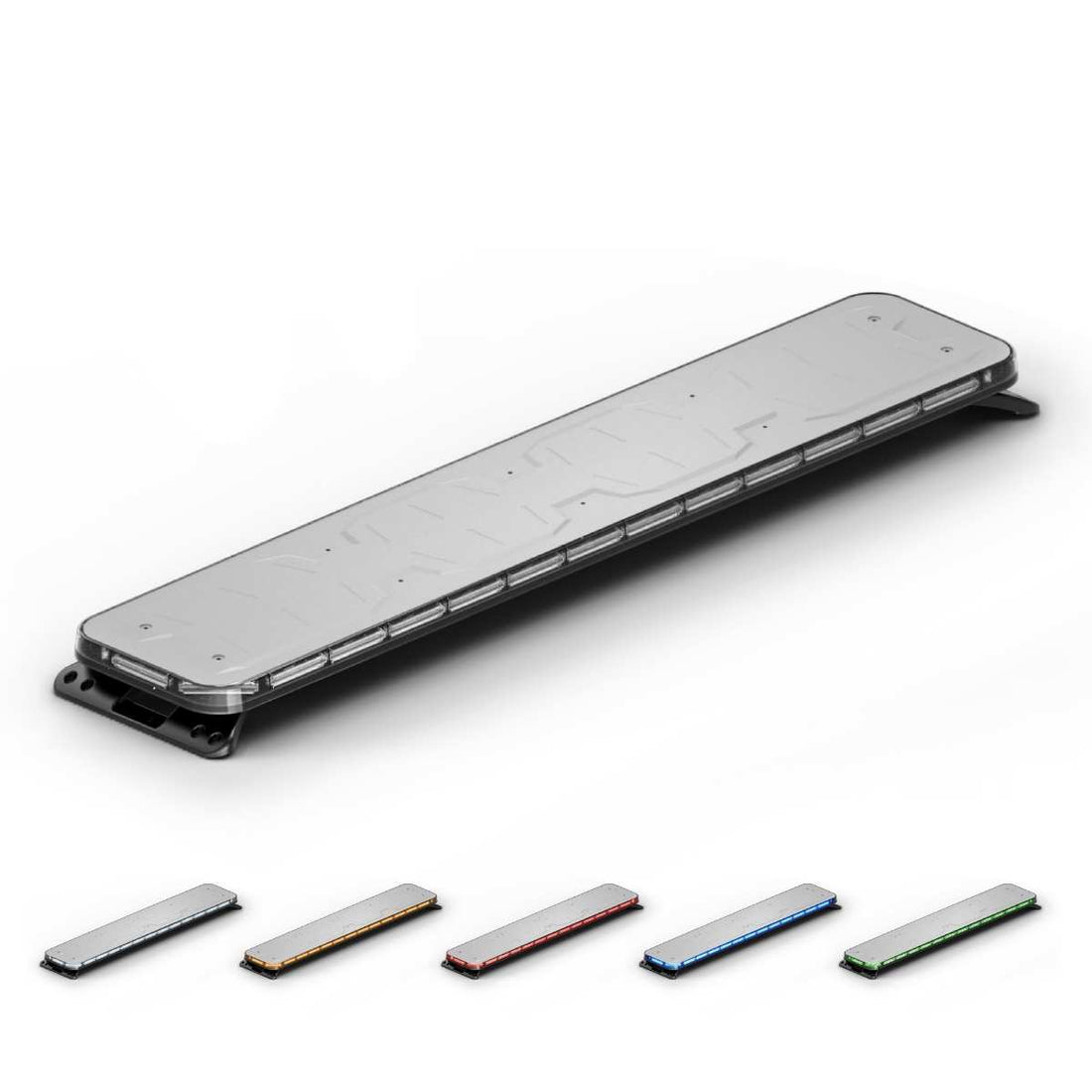 Long rectangular Feniex Quantum® 2.0 60" with smaller modules on a white background