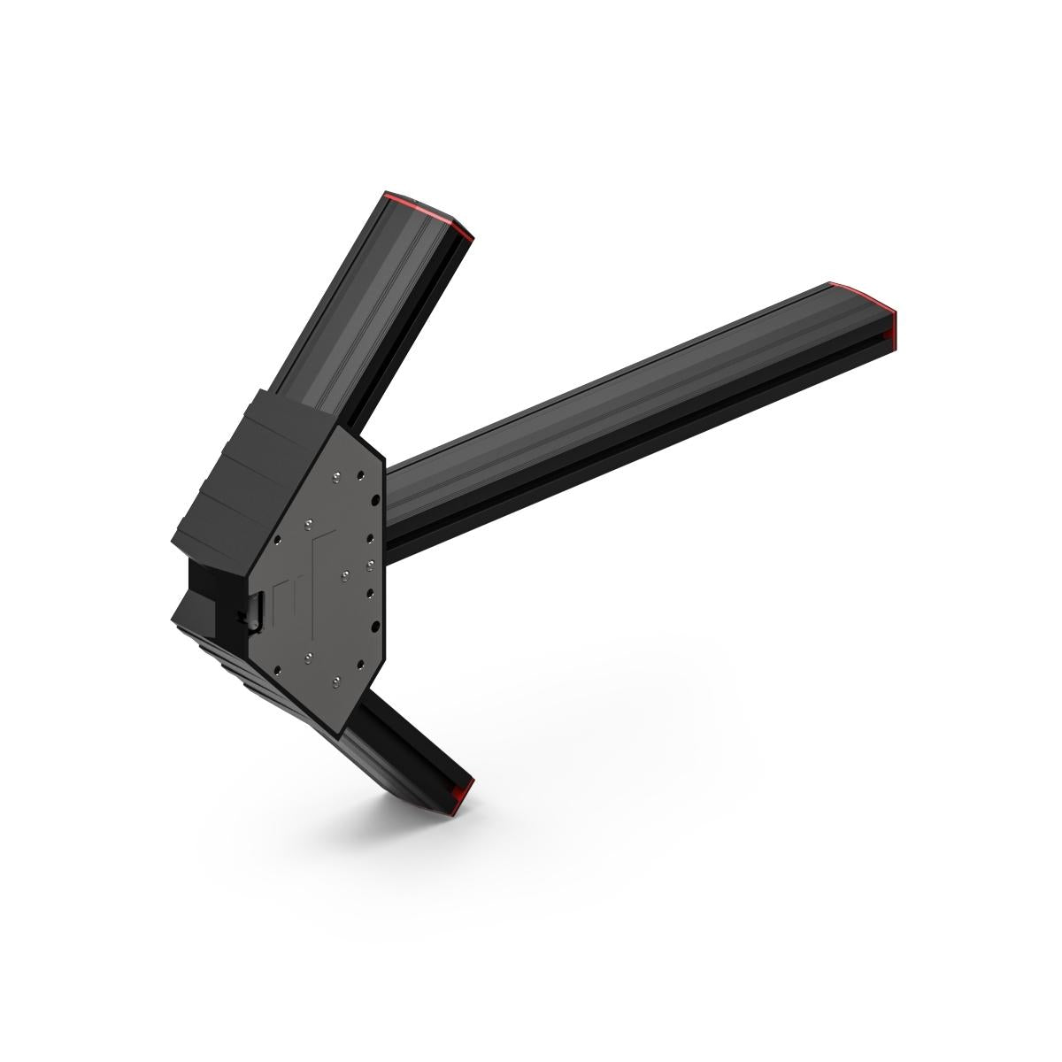 Black and red Feniex Quantum® 2.0 Split Arrow back on a white background