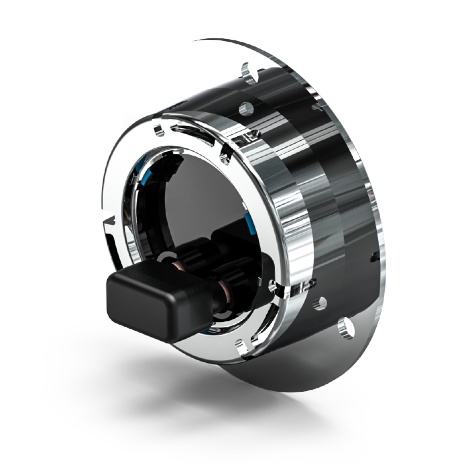 Feniex Round Marker Chrome Bezel