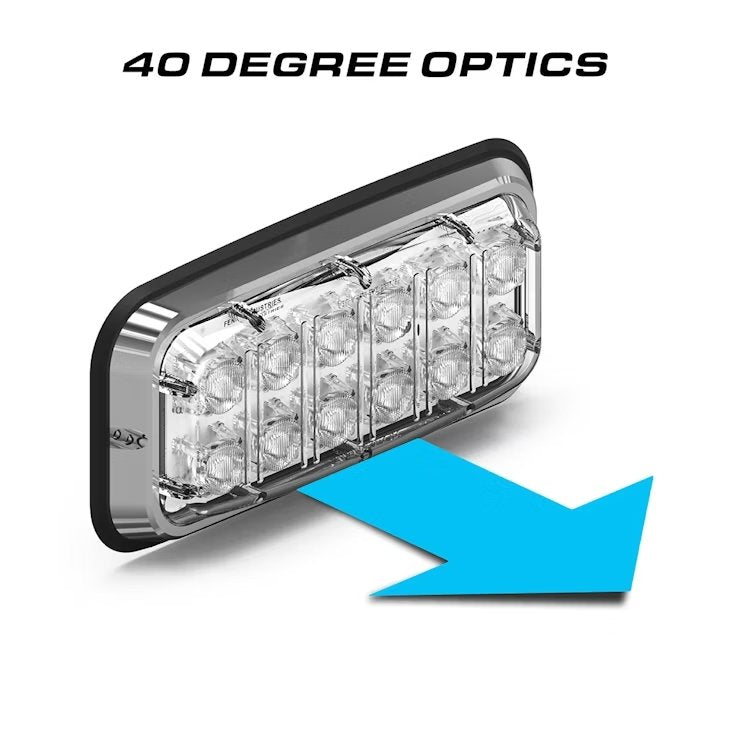 Feniex Spot Lux 7x3 LED light bar with 40 degree optics on a white background