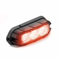 Feniex T3 Red LED light with black casing on a white background