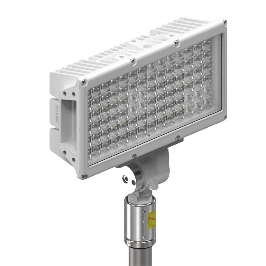 LED Feniex Torch Pole Light on a white background